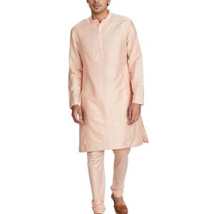Men Festive Long Regular Fit Kurta & Pyjama Set